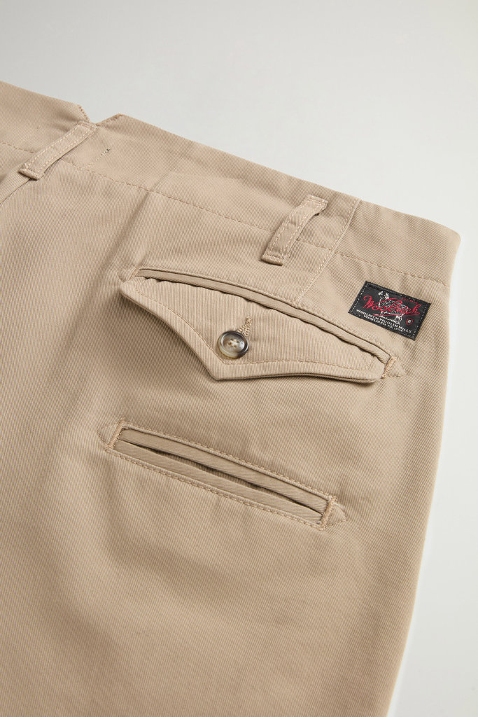 Chinoshorts Ranger aus Twill aus reiner Baumwolle Beige photo 3 | Woolrich