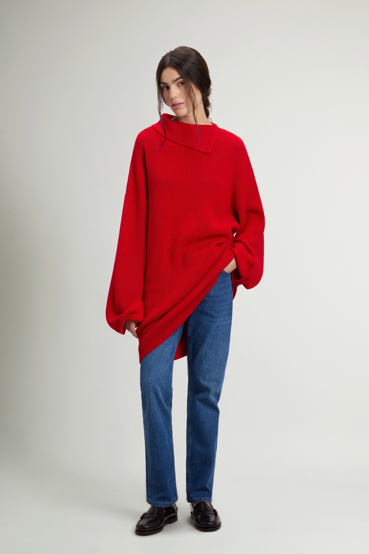 7GG FINE MERINOS TURTLENECK Red photo 2 | Woolrich