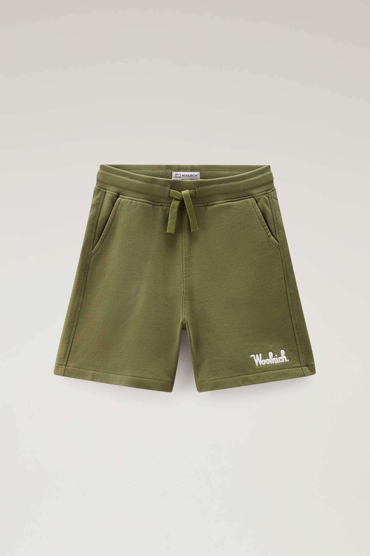 FLEECE SHORT Green photo 1 | Woolrich