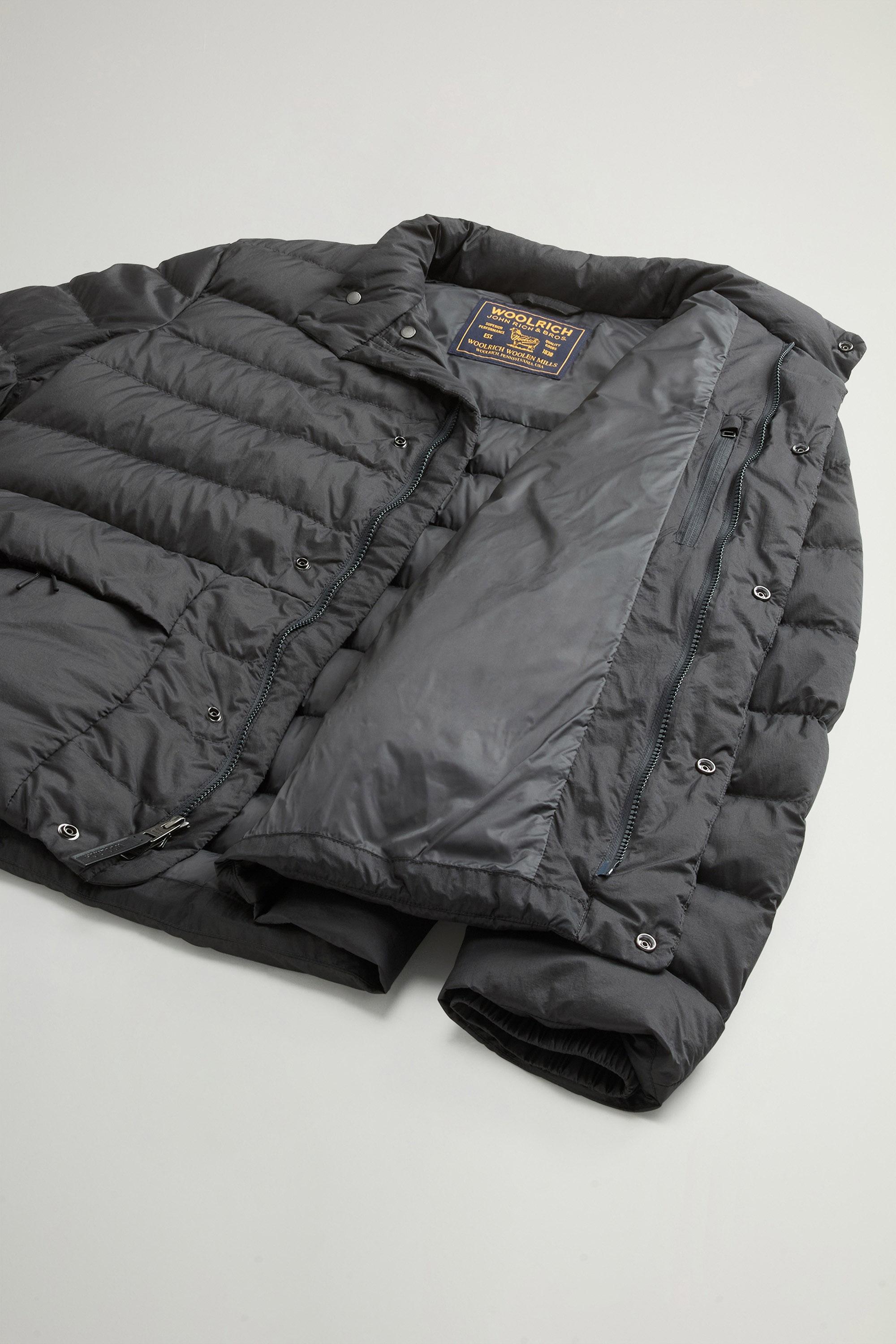 Bering Jacket in Crinkle Nylon Gray photo 4 | Woolrich