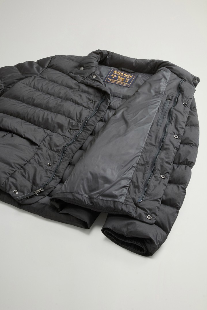Bering Jacket in Crinkle Nylon Gray photo 4 | Woolrich