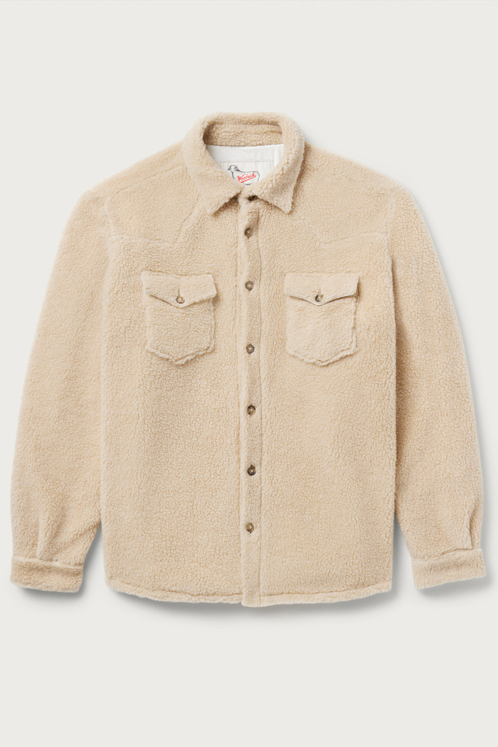Sherpa Shirt - One Of These Days / Woolrich White photo 1 | Woolrich