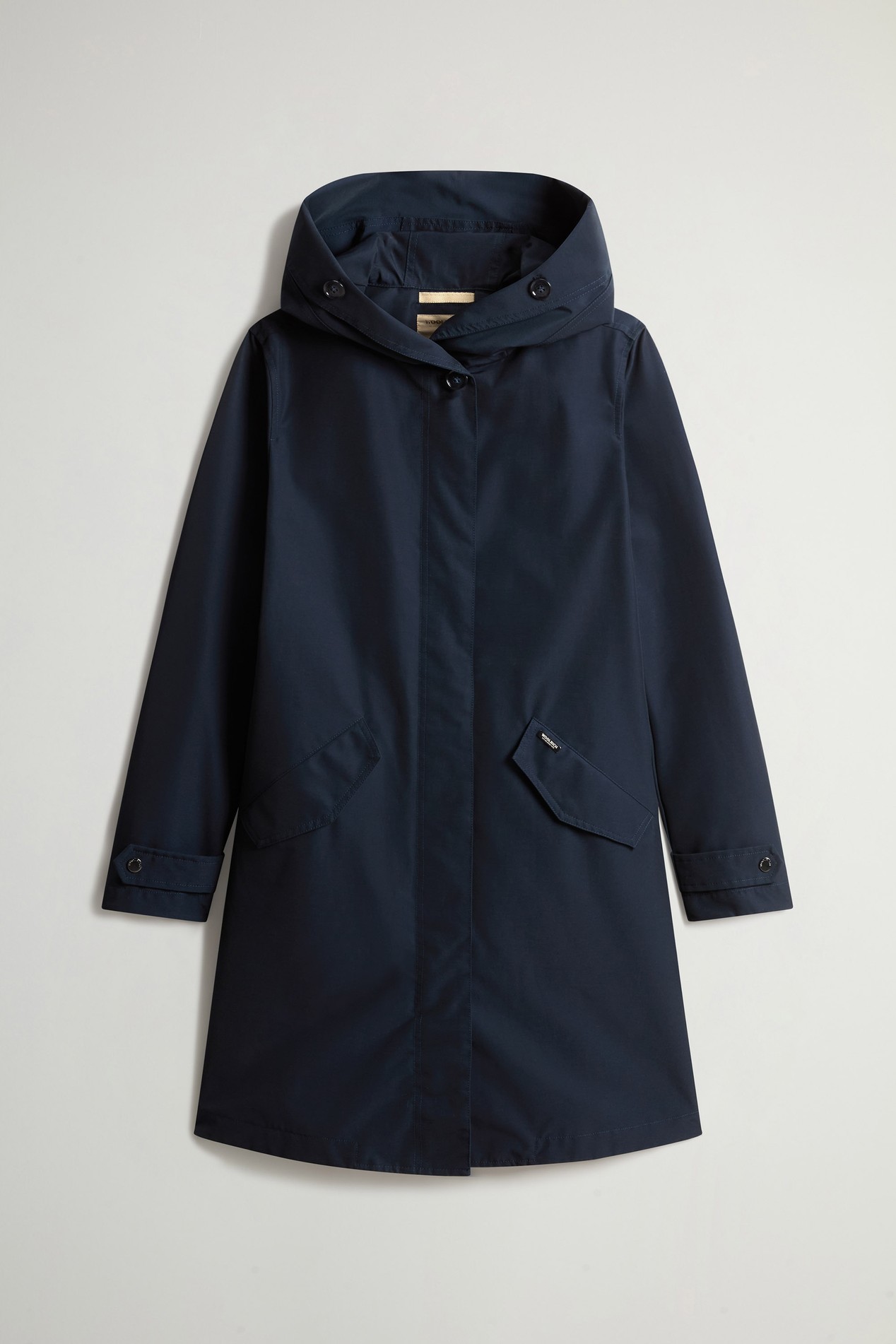 Prescott Parka in Two-Layered Ramar Cloth Blue photo 5 | Woolrich