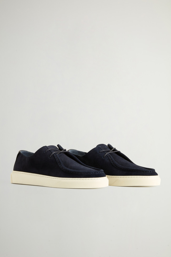 Upland Suede Lace-Up Shoes Blue photo 2 | Woolrich