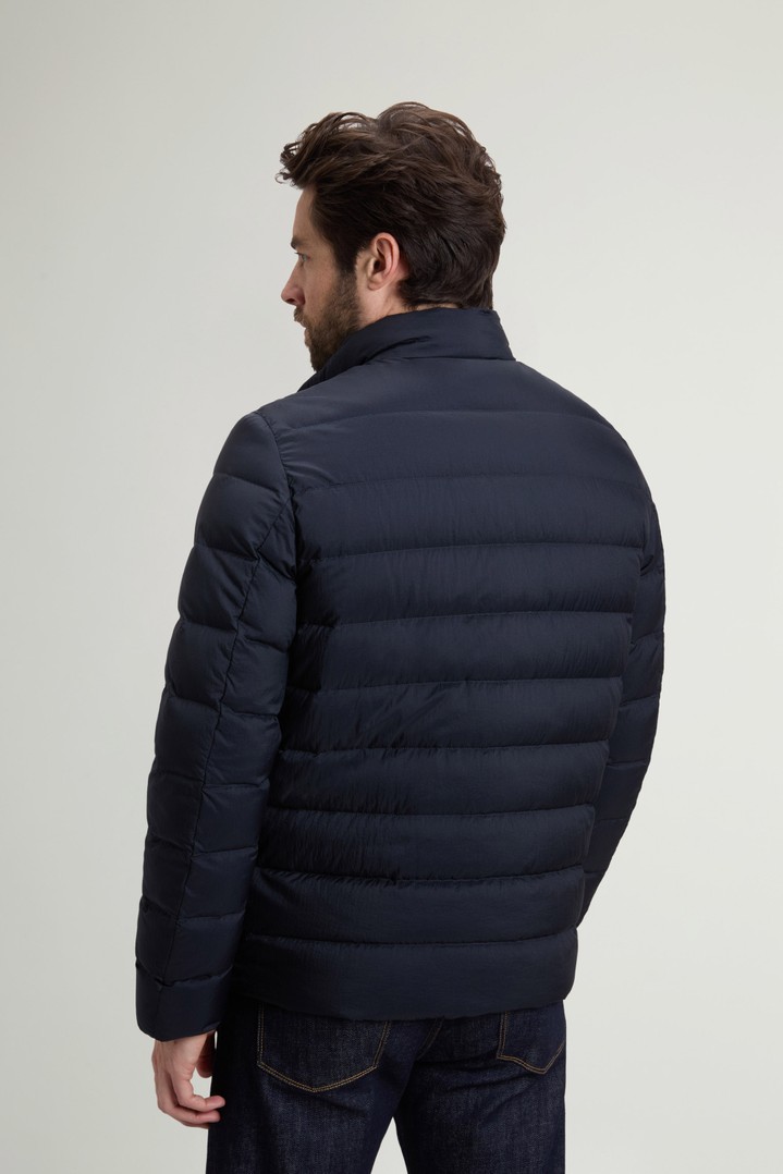 Bering Jacket in Crinkle Nylon Blue photo 3 | Woolrich