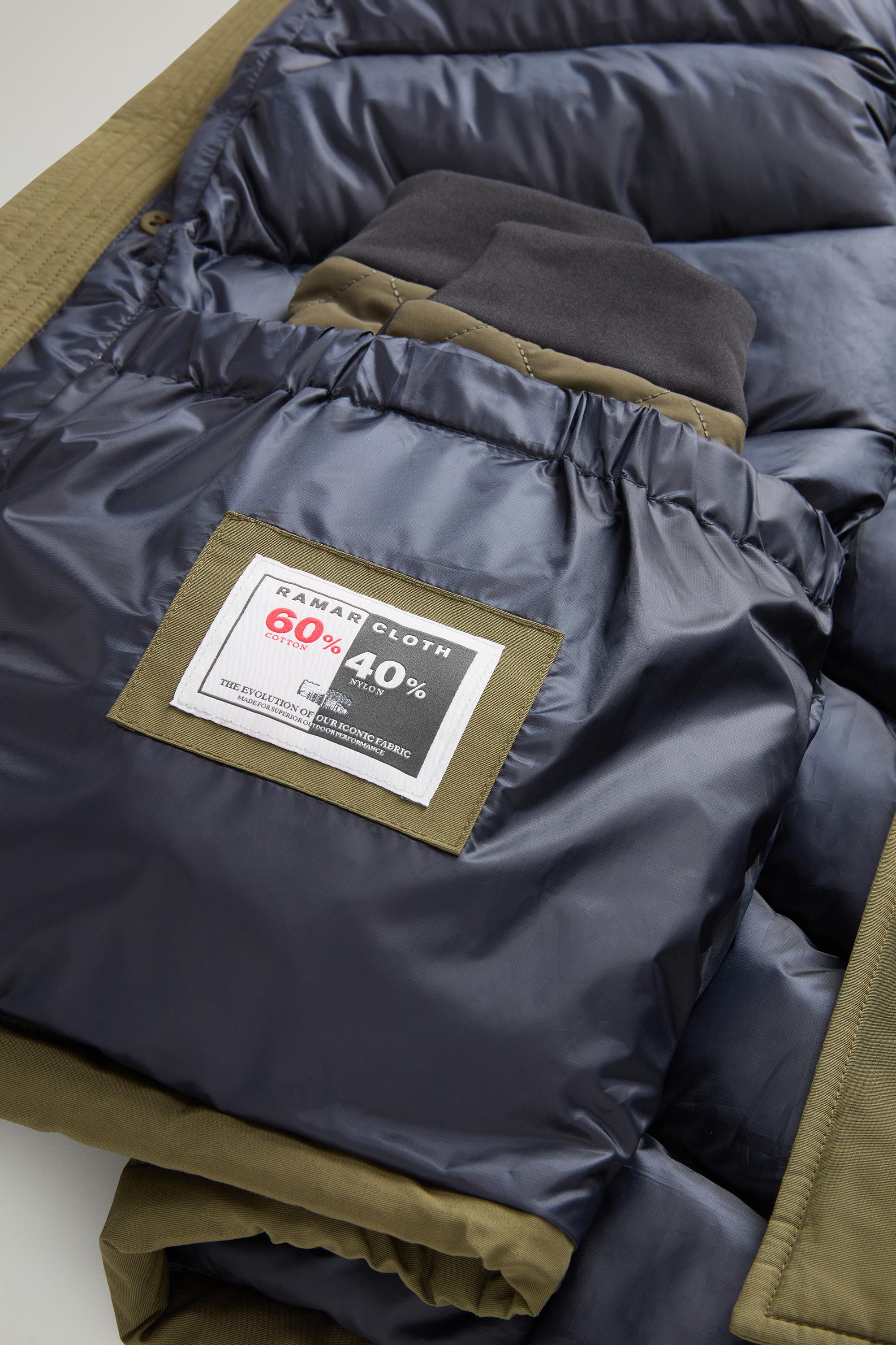 Ramar Cloth Bomber Jacket with Hood Green photo 8 | Woolrich