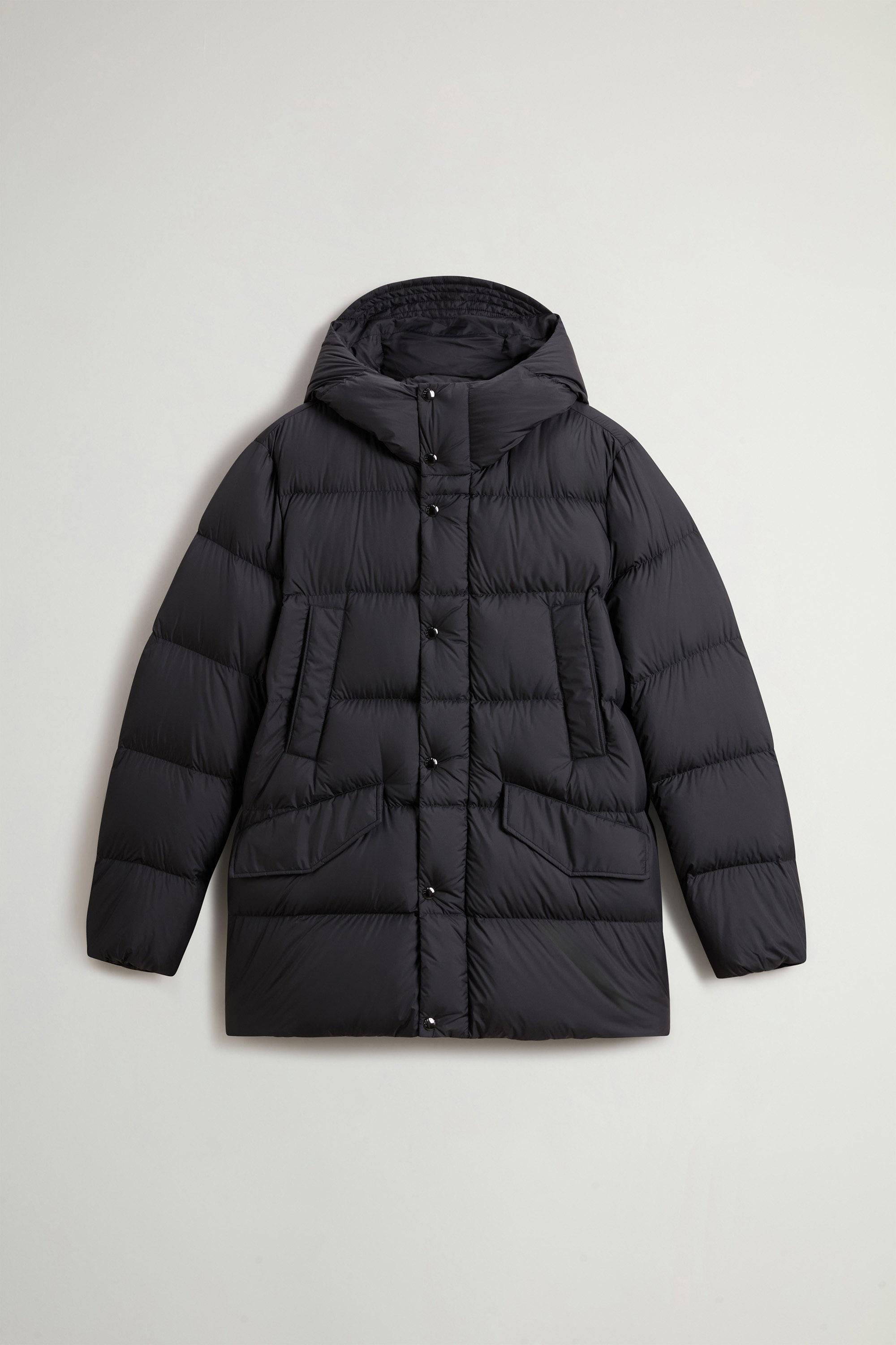 Cloud Parka aus Mikrofaser Schwarz photo 5 | Woolrich