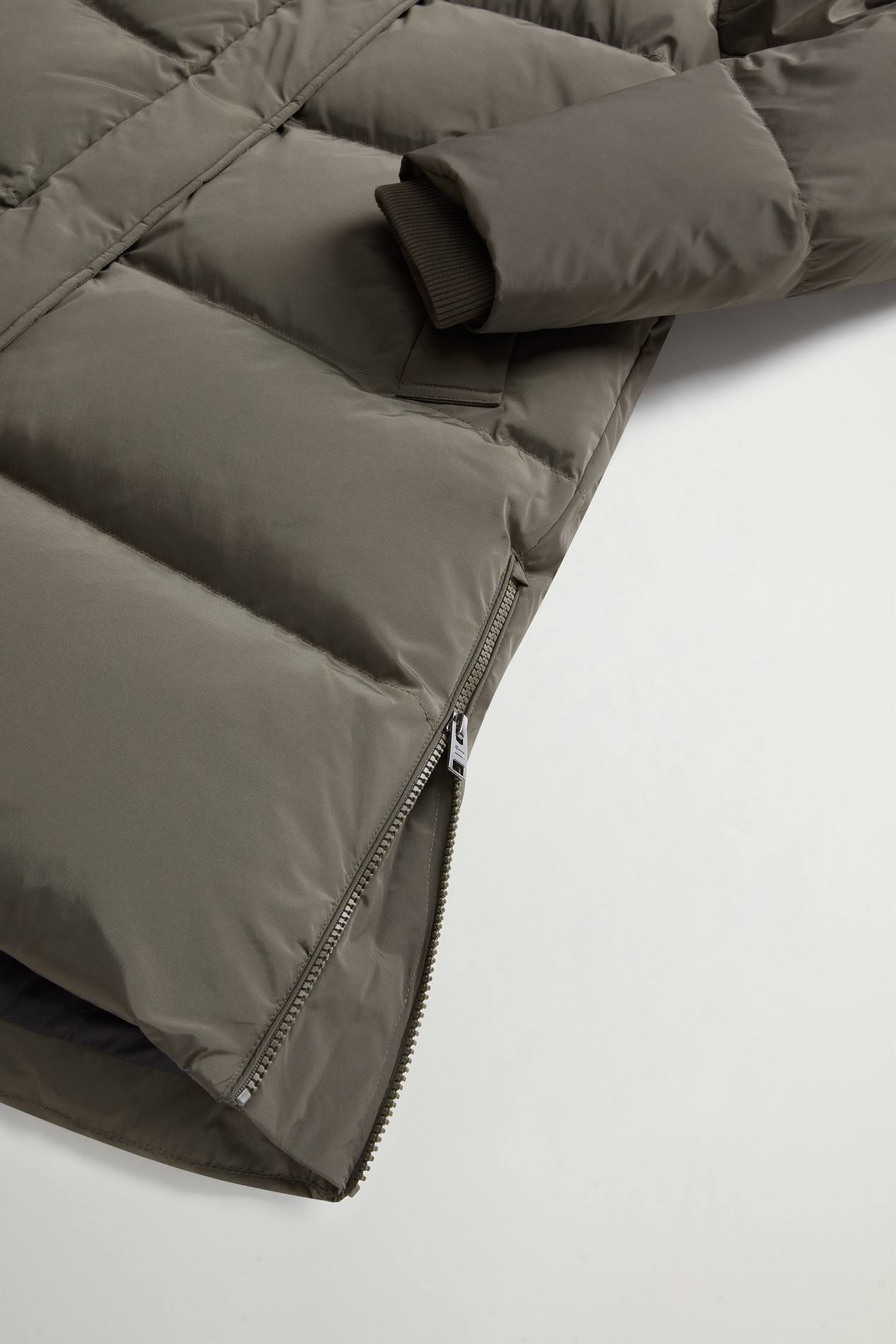 Long Kelly Down Jacket Green photo 7 | Woolrich