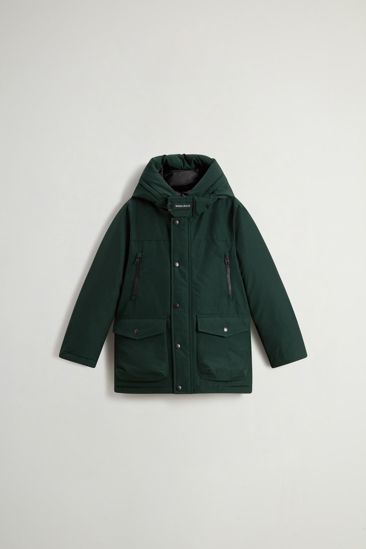 Boys’ Arctic Parka in Ramar Cloth Green photo 1 | Woolrich