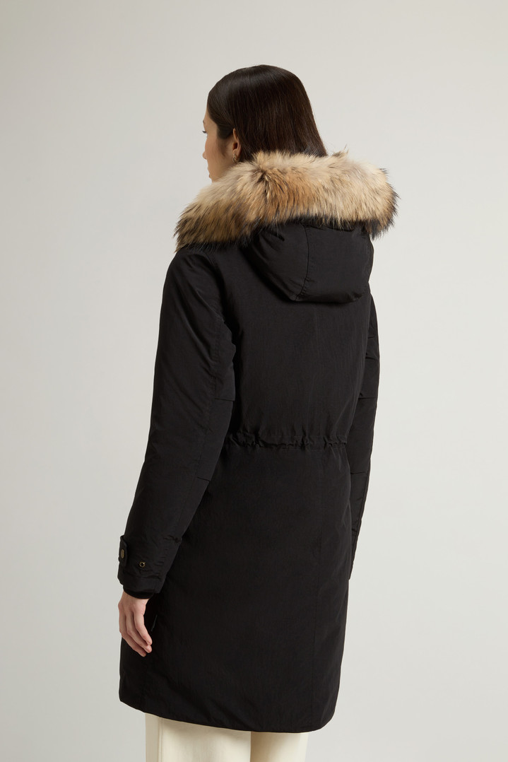 GRACE FUR PARKA Black photo 3 | Woolrich