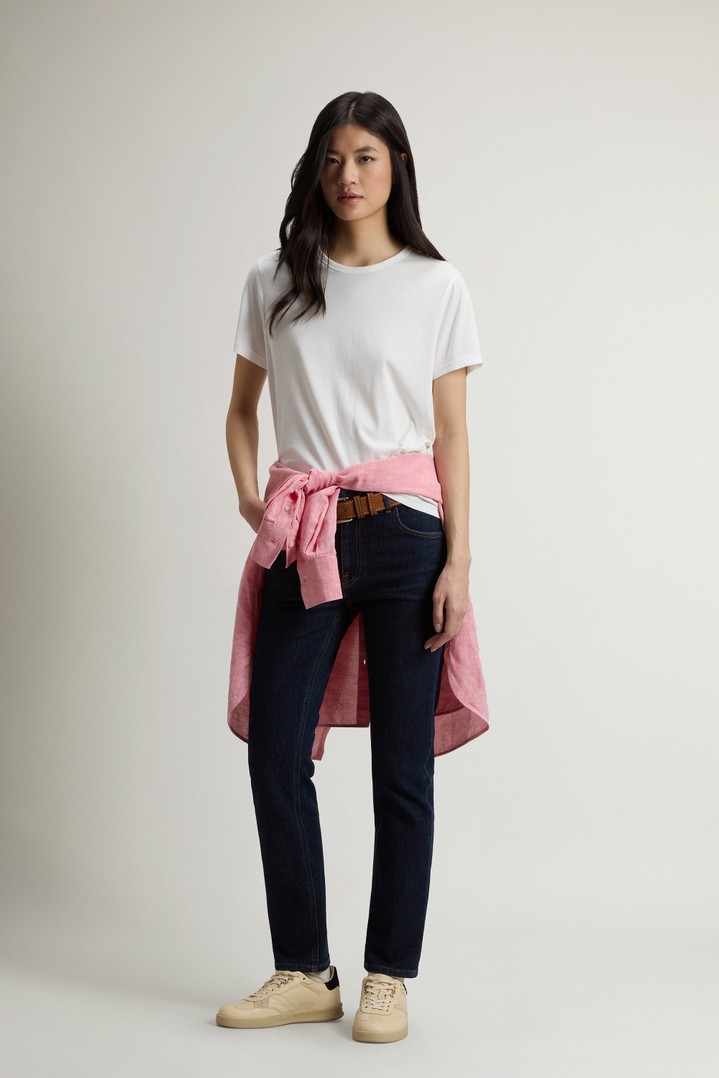 LUXE JERSEY T-SHIRT White photo 2 | Woolrich