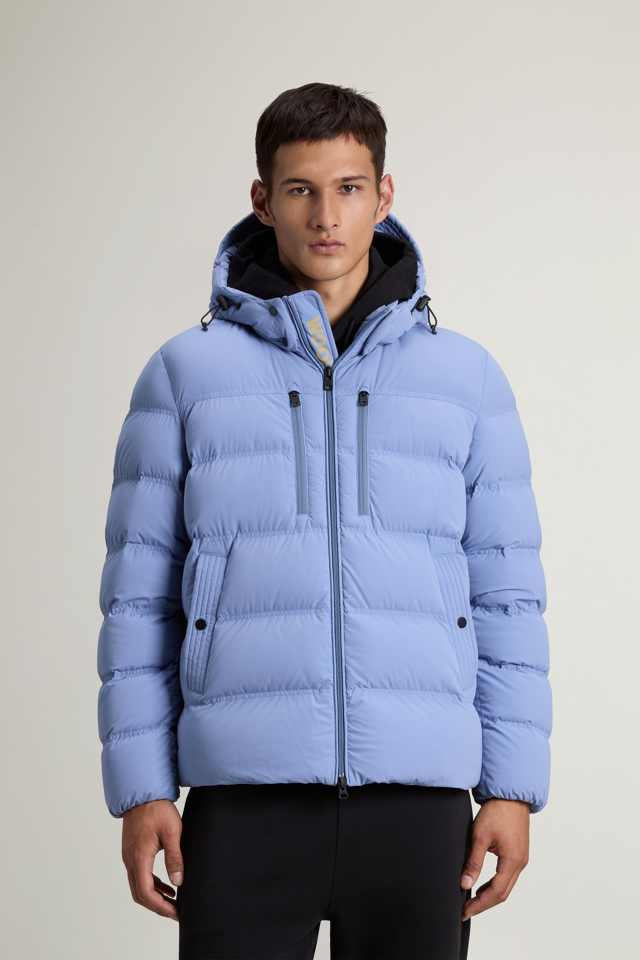 MATT STRETCH PUFFER JACKET Blue photo 1 | Woolrich