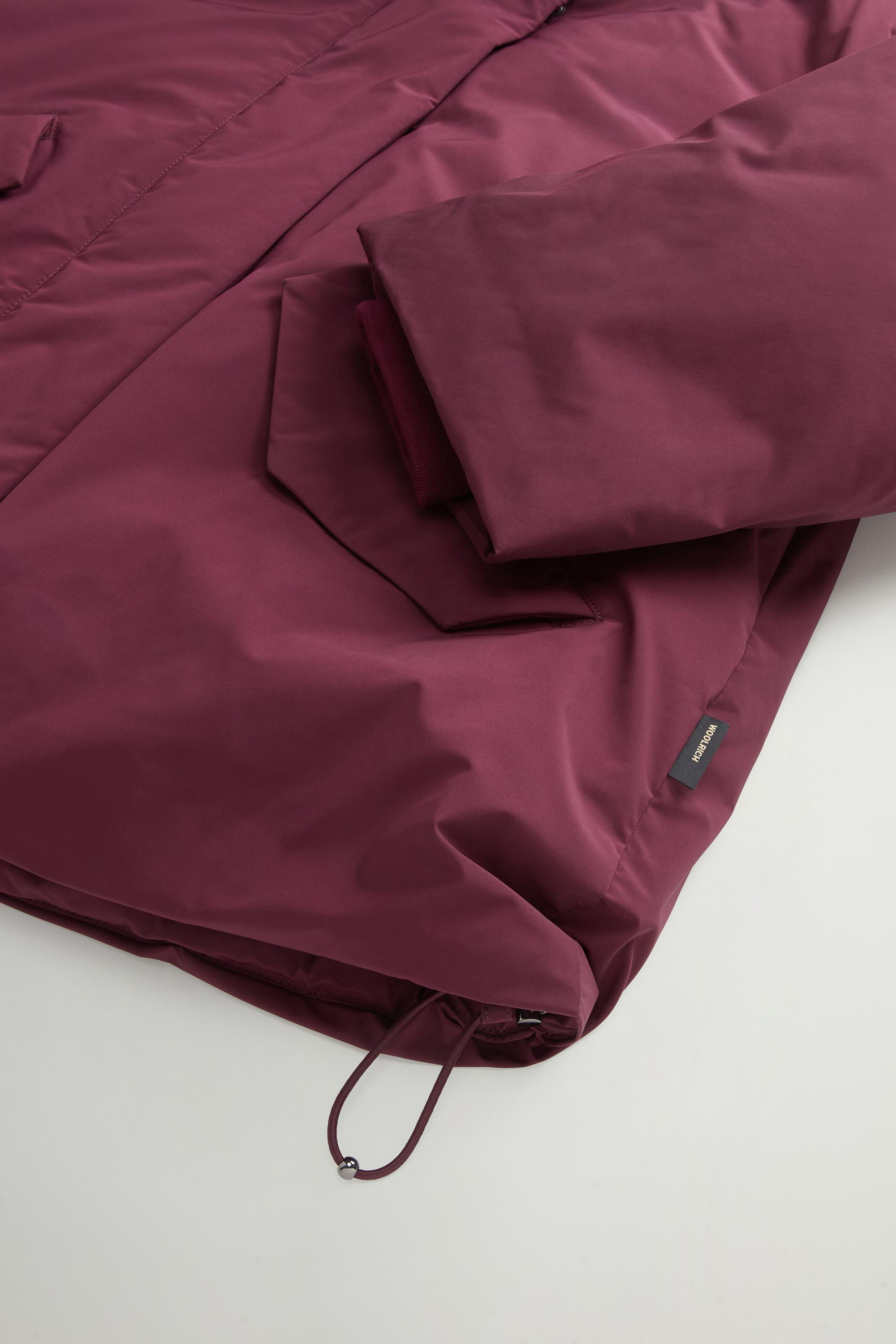 LUXURY COCOON JACKET Burgundy photo 8 | Woolrich