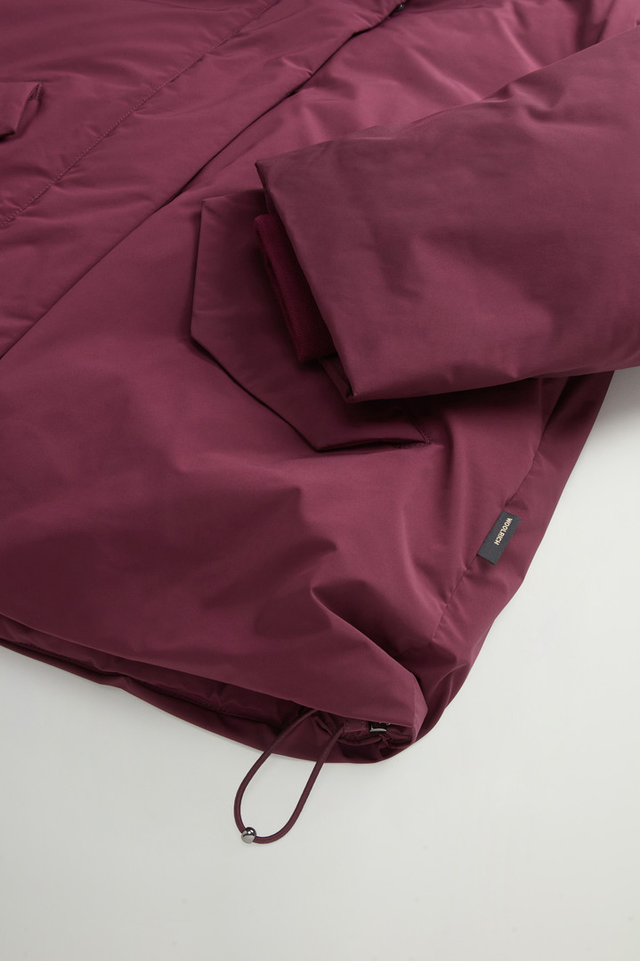 LUXURY COCOON JACKET Burgundy photo 8 | Woolrich