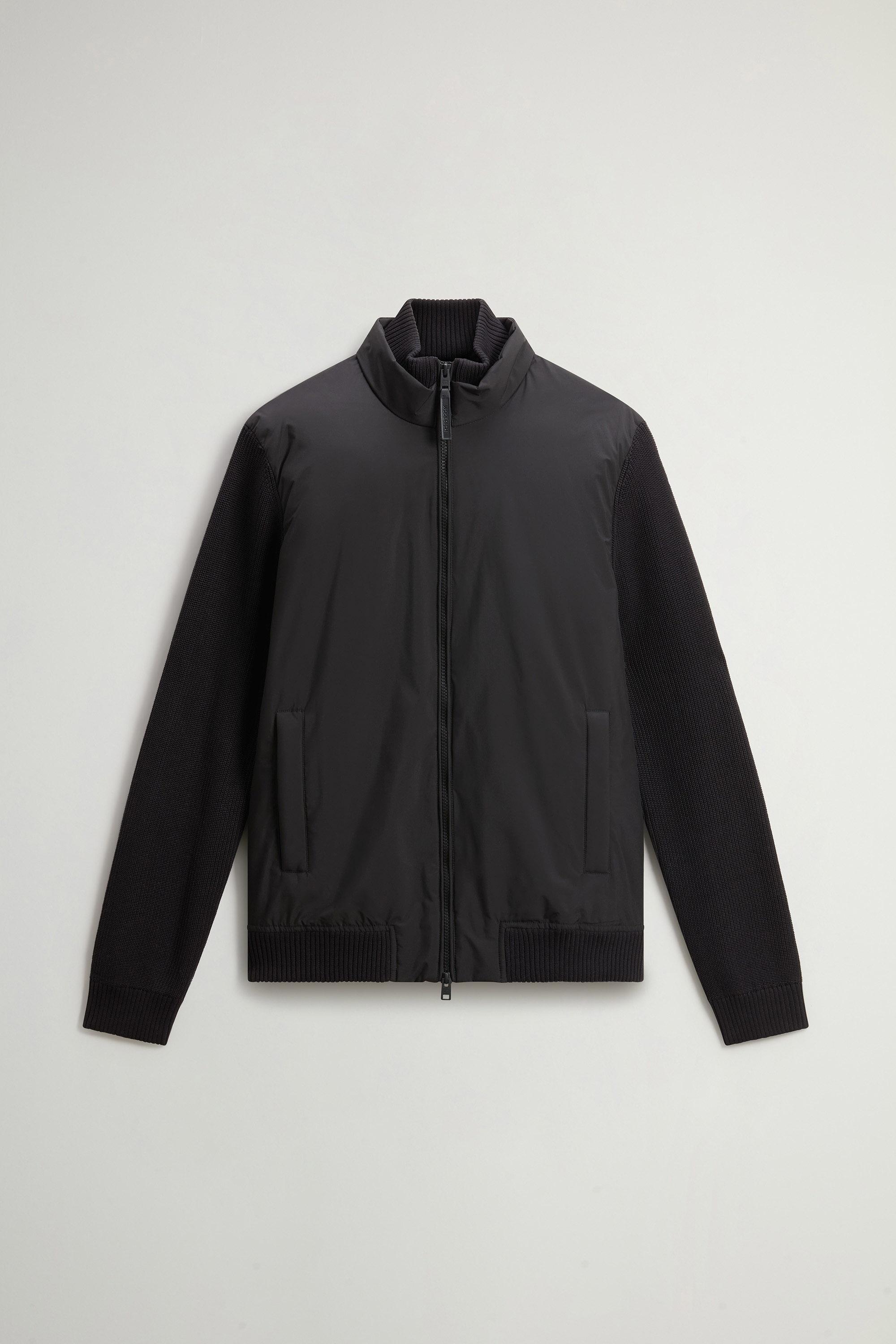 Hybrid Jacket in Cloud Poly Black photo 5 | Woolrich