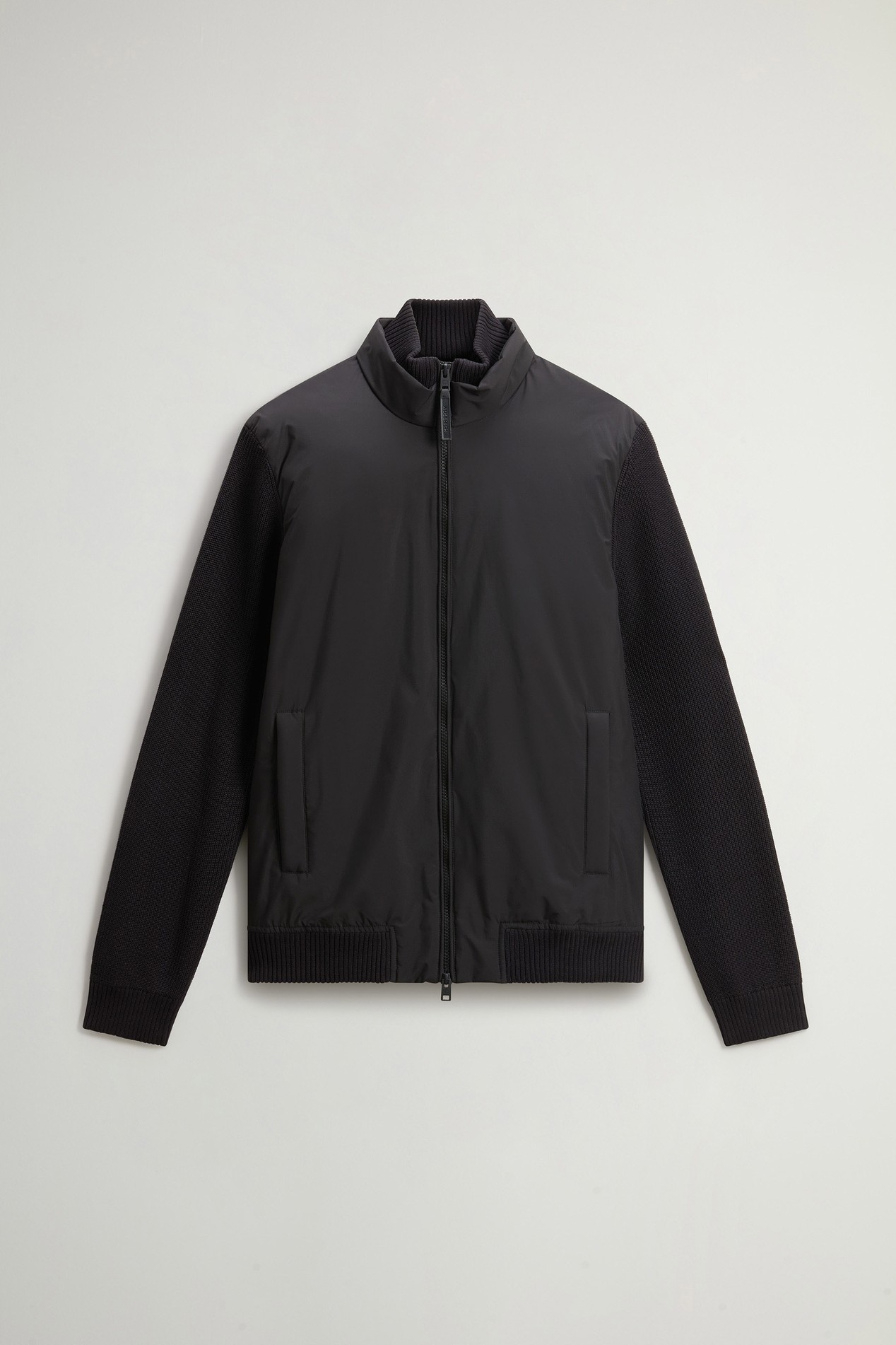 Hybrid Jacket in Cloud Poly Black photo 5 | Woolrich