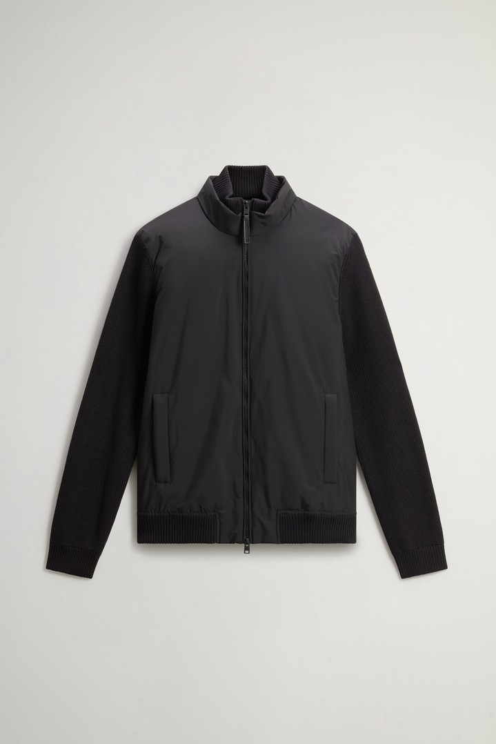 Hybrid Jacket in Cloud Poly Black photo 5 | Woolrich