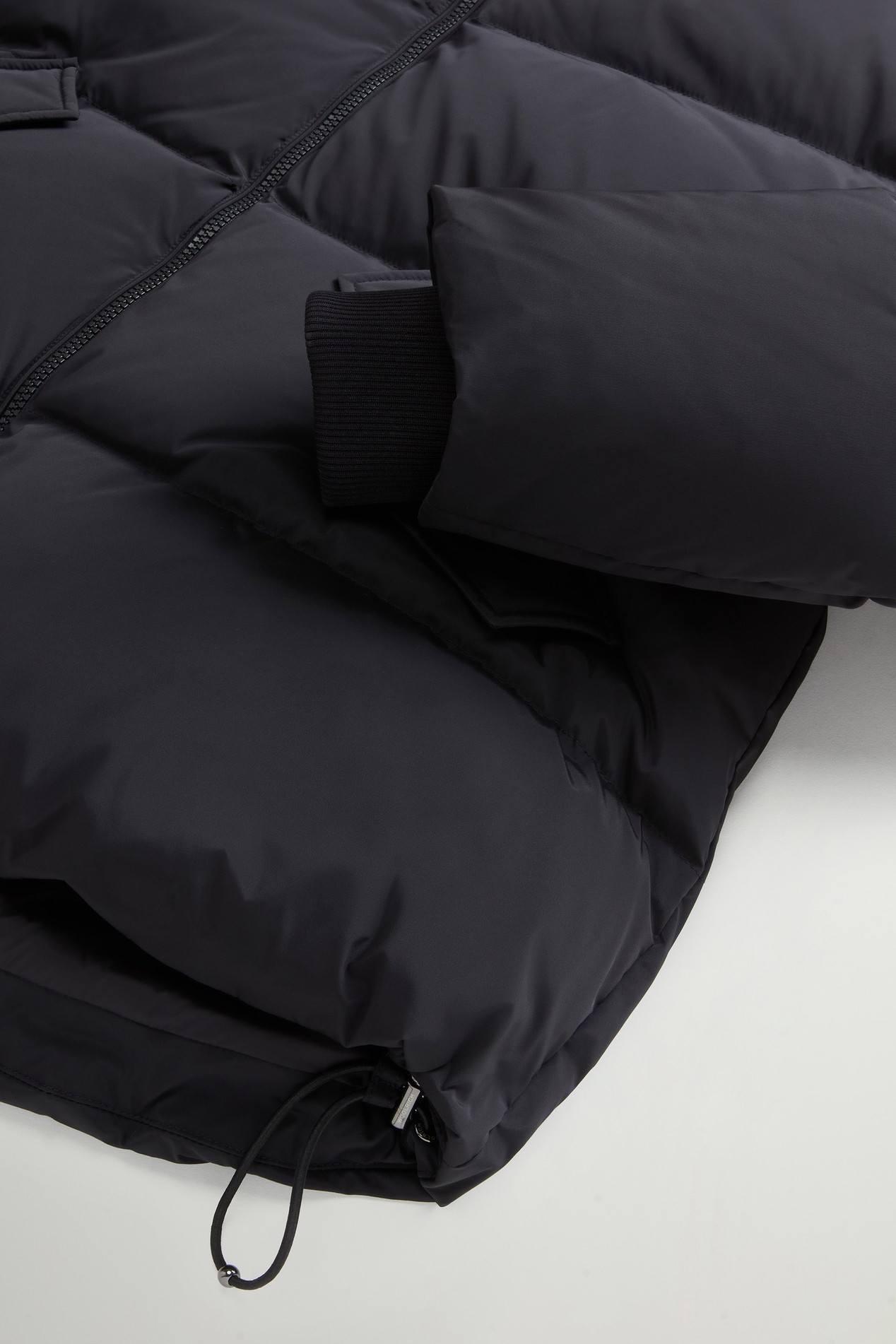 KELLY SHORT JACKET Black photo 7 | Woolrich