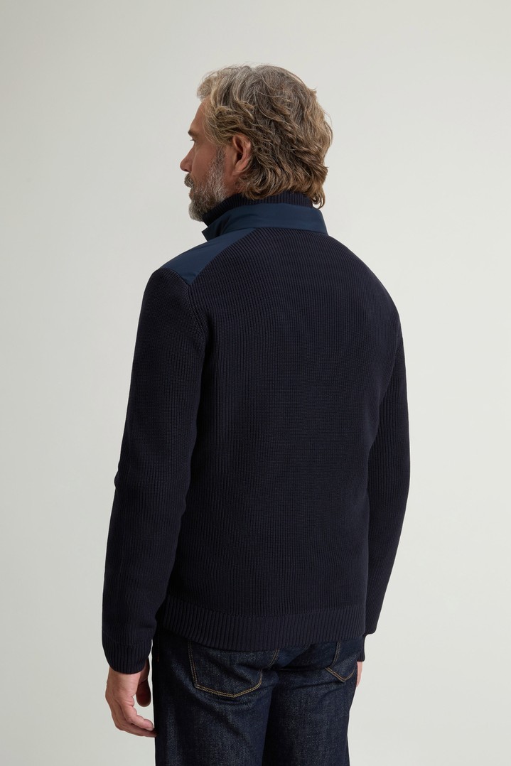 Hybrid Jacket in Cloud Poly Blue photo 3 | Woolrich