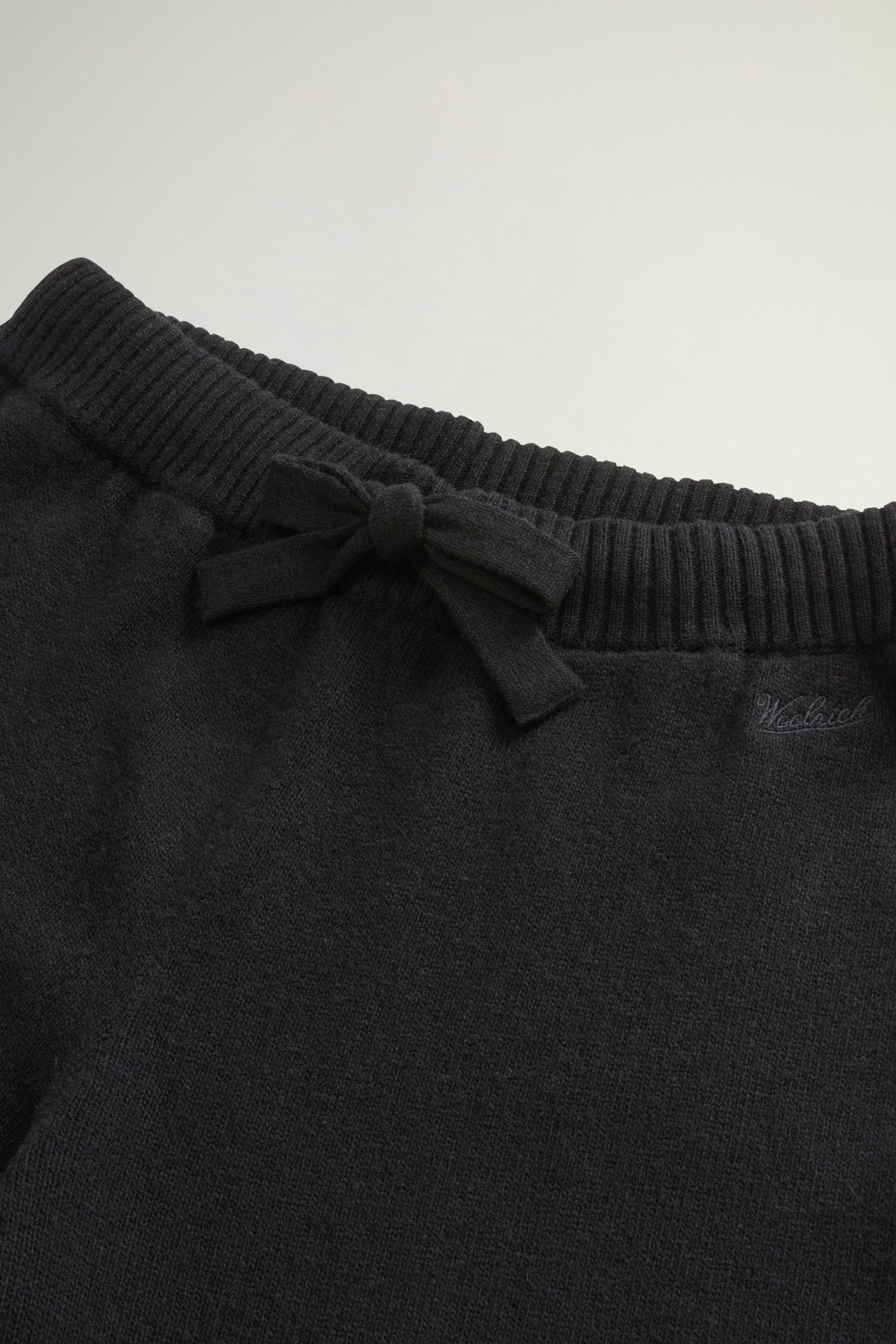 Pantalon en laine et cachemire Noir photo 5 | Woolrich