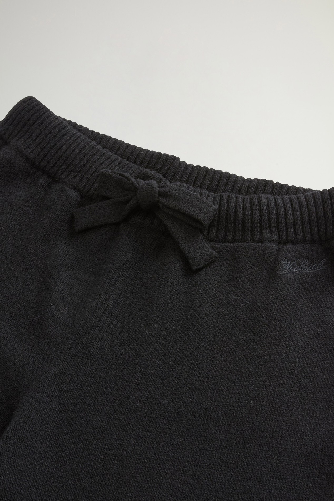 Pantalon en laine et cachemire Noir photo 5 | Woolrich