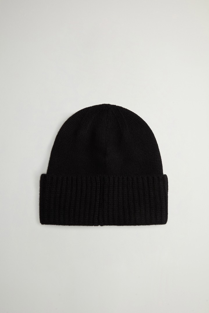 Bonnet en pur cachemire Noir photo 2 | Woolrich
