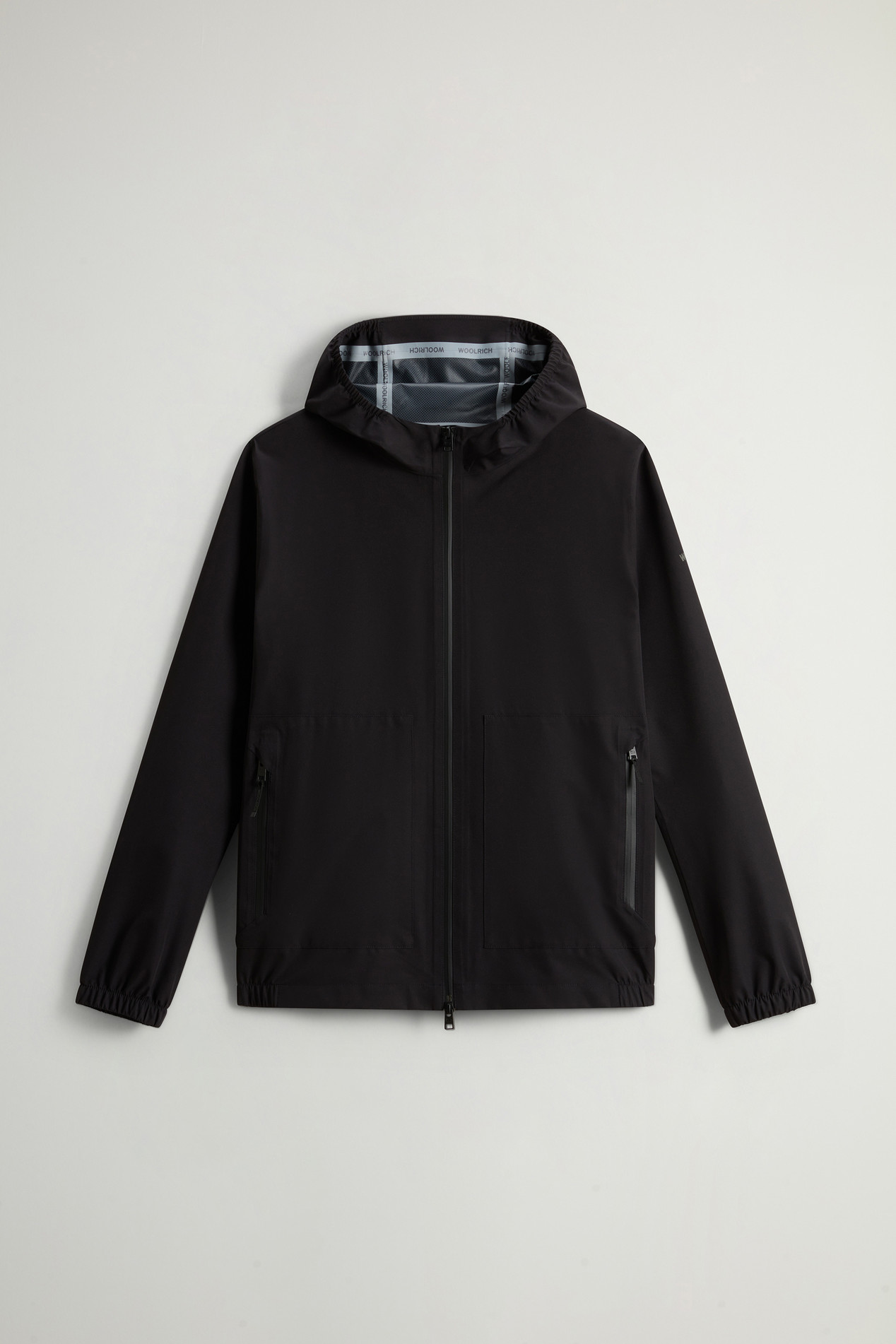 Waterproof Pacific Jacket in Two-Layered Fabric Black photo 5 | Woolrich
