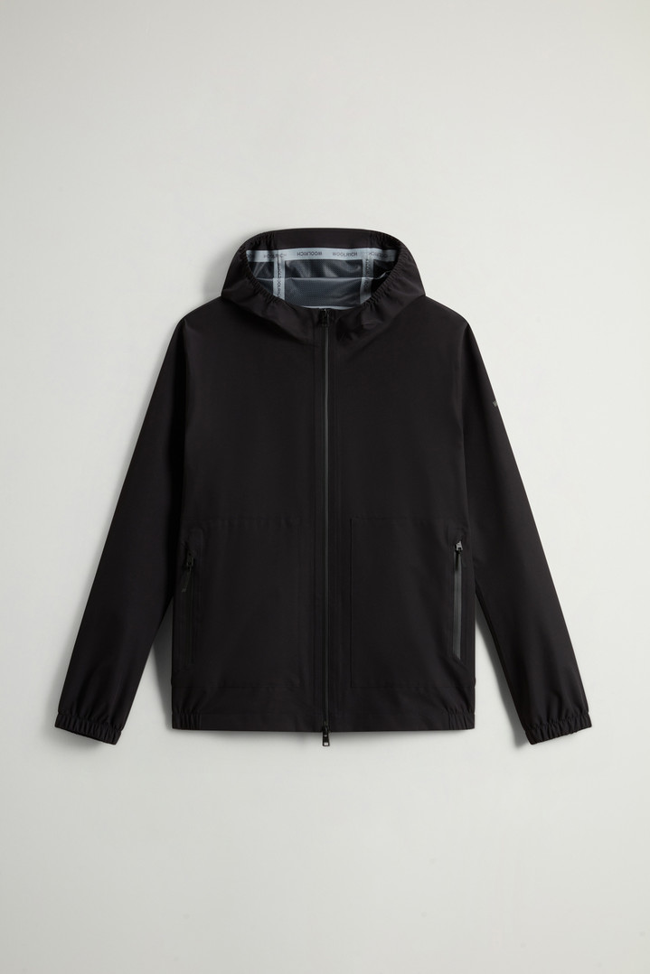 Waterproof Pacific Jacket in Two-Layered Fabric Black photo 5 | Woolrich