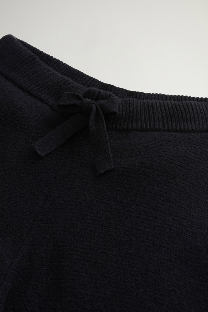7GG WOOL CASHMERE PANTS Black photo 5 | Woolrich