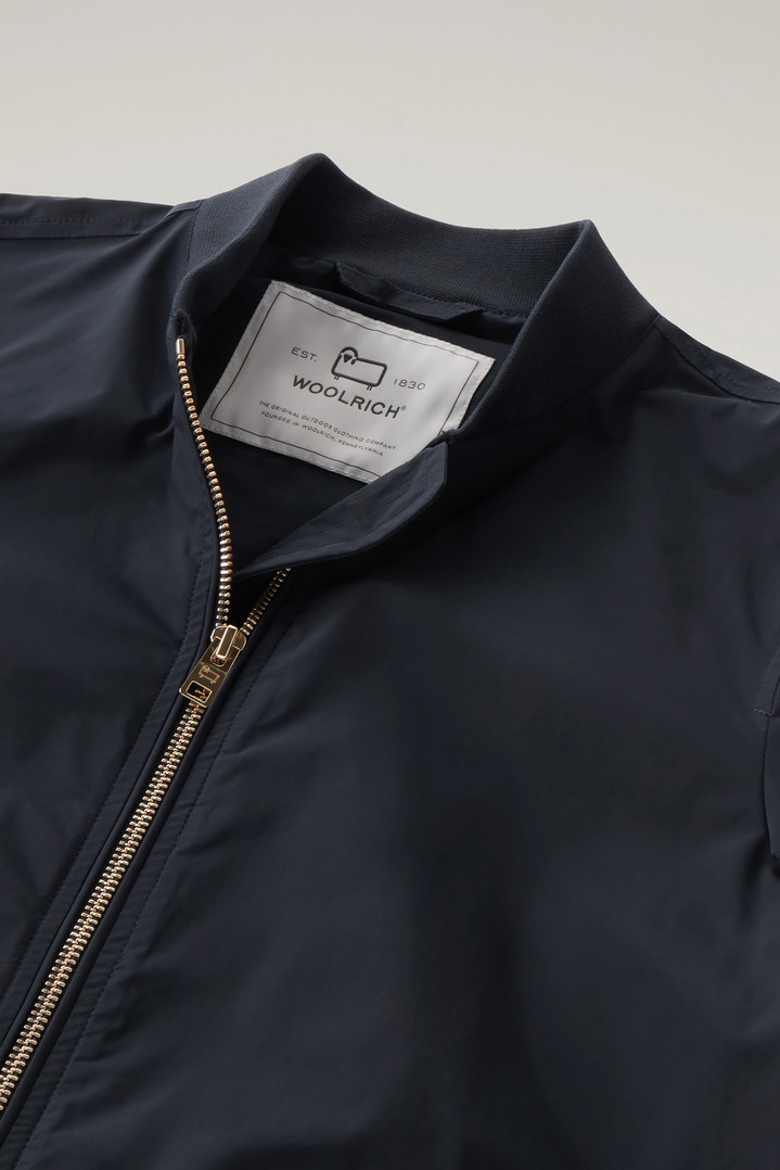 Charlotte Bomber in Urban Touch Blue photo 2 | Woolrich