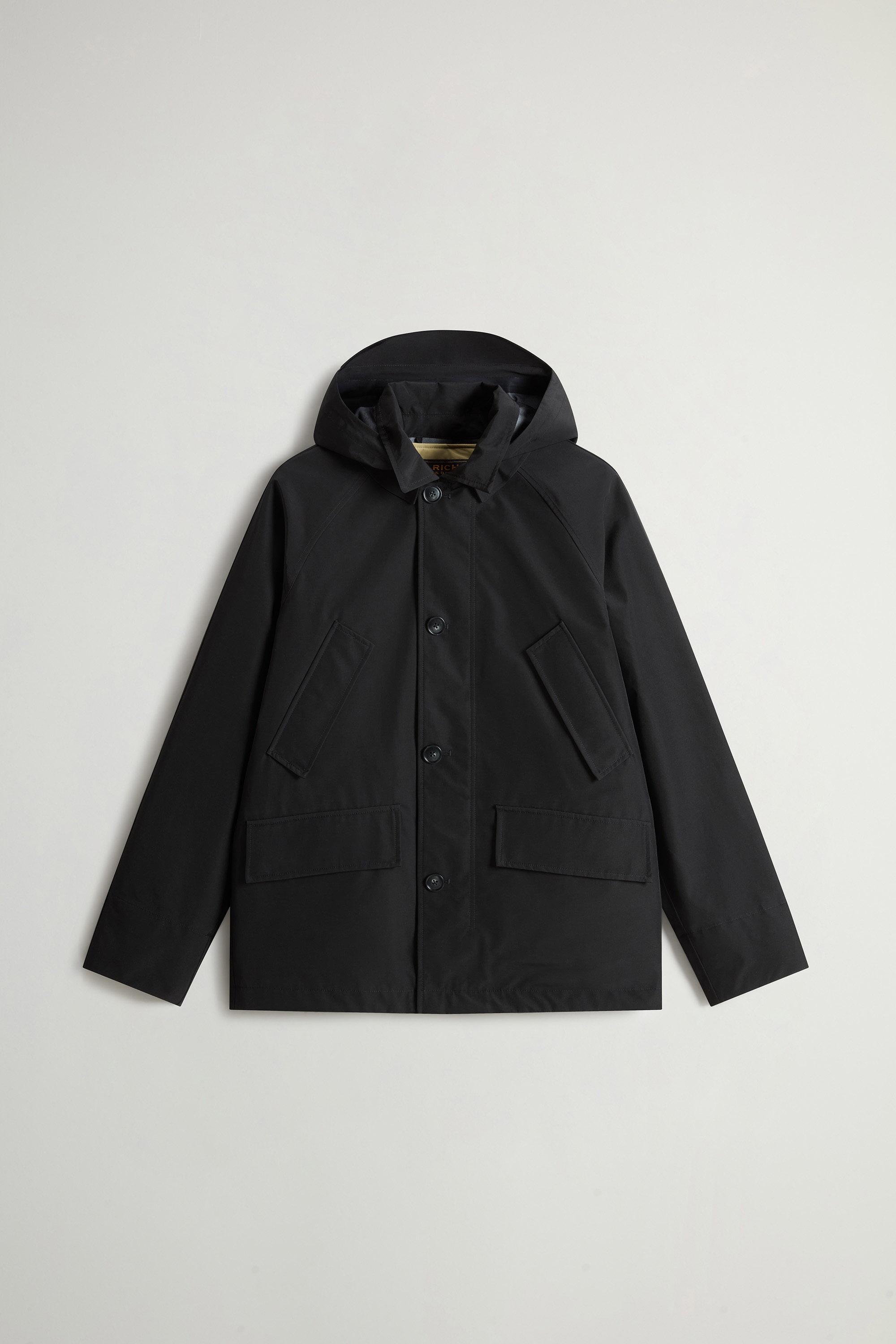 Mackinaw 3-in-1 Waterproof Coat in Three-Layered Ramar Cloth Black photo 1 | Woolrich