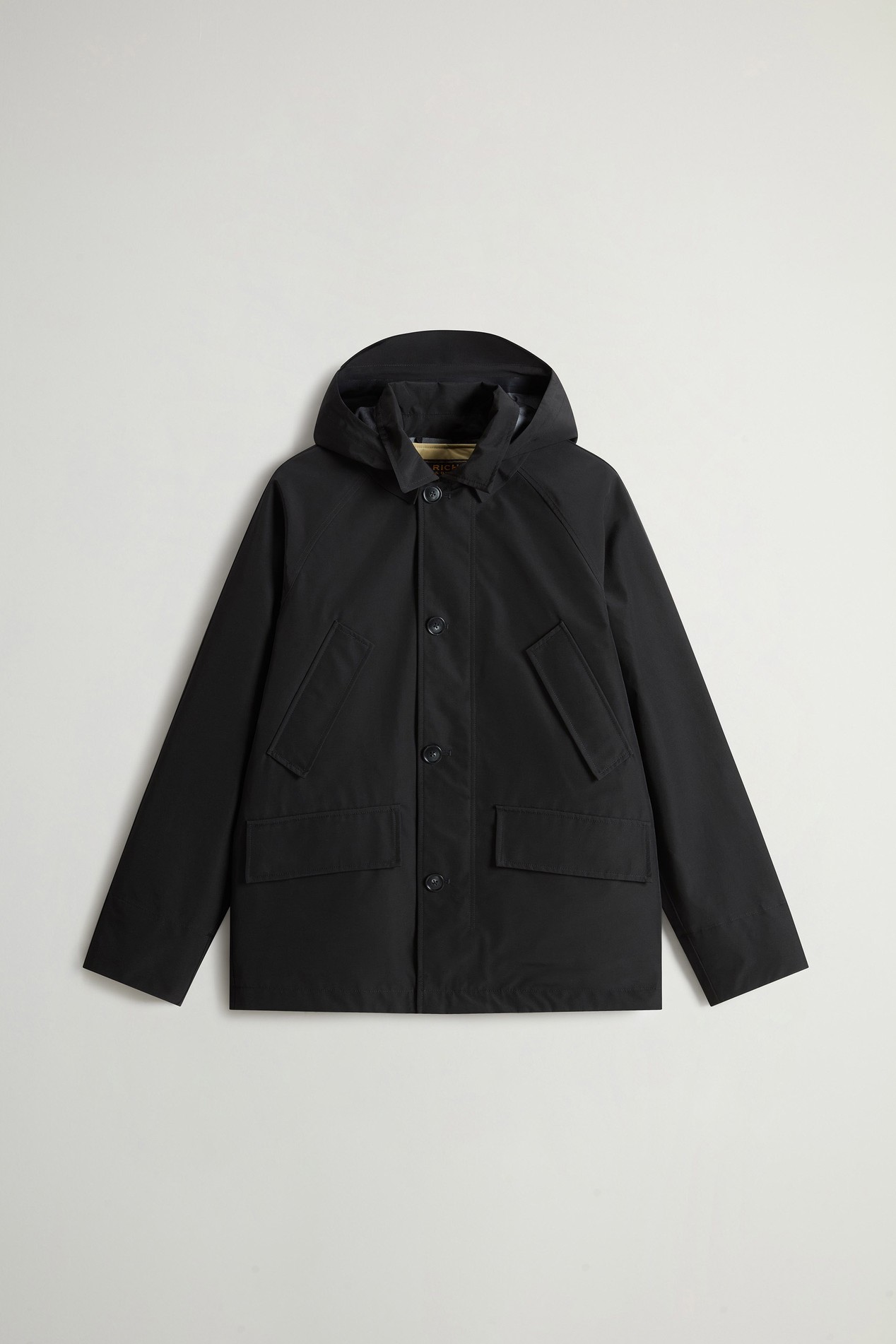 Mackinaw 3-in-1 Waterproof Coat in Three-Layered Ramar Cloth Black photo 1 | Woolrich