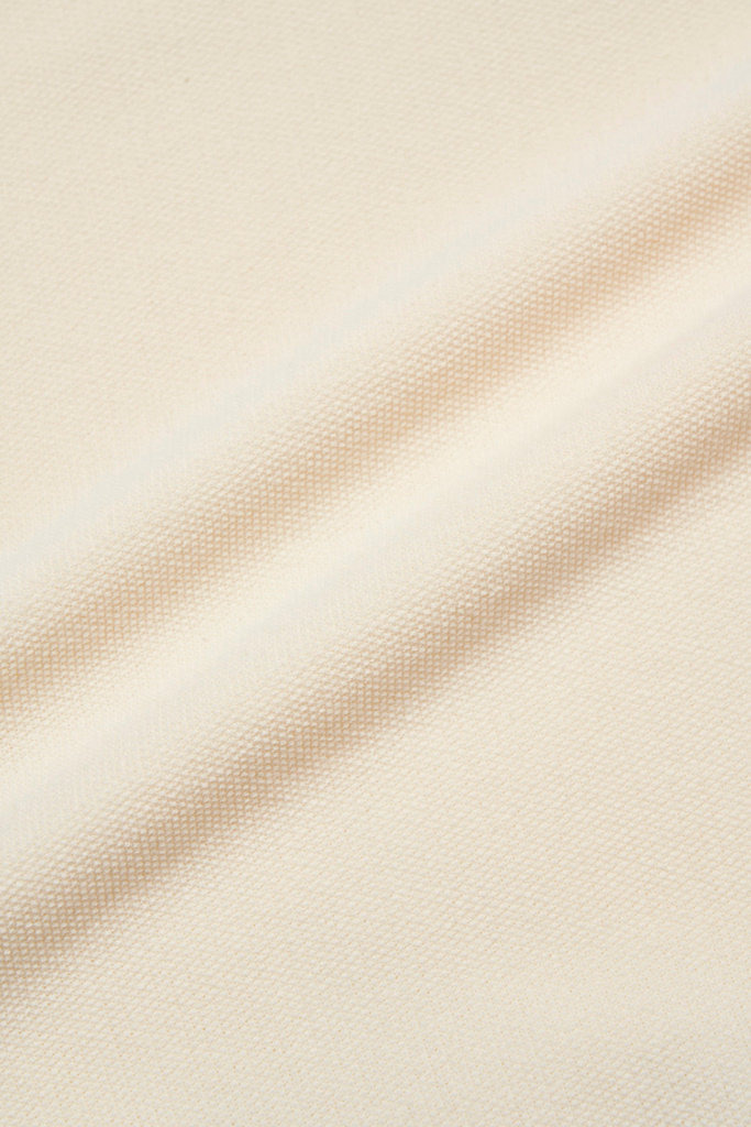 SHEEP PATCH COTTON PIQUE KNIT VEST White photo 3 | Woolrich