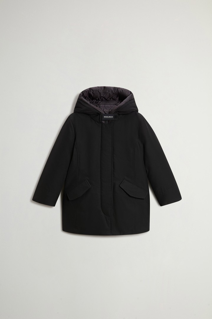 Girls' Arctic Parka Cloth in Ramar Black photo 1 | Woolrich