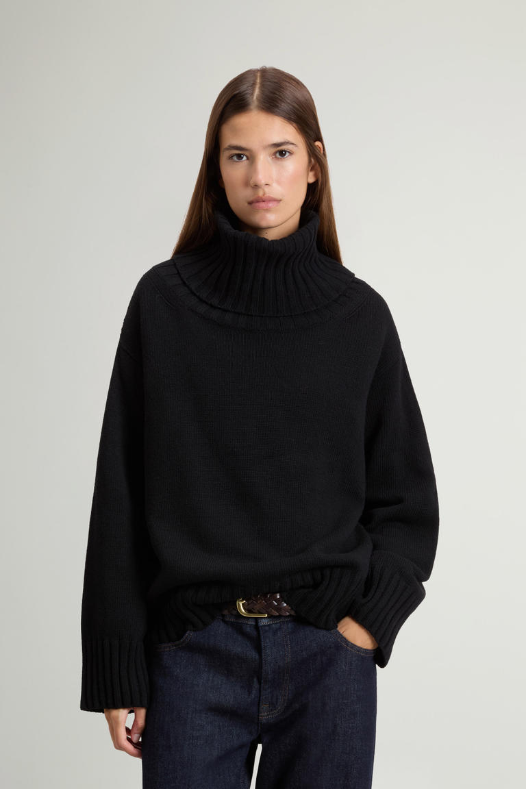 Coltrui van wol- en kasjmiermix Zwart photo 1 | Woolrich