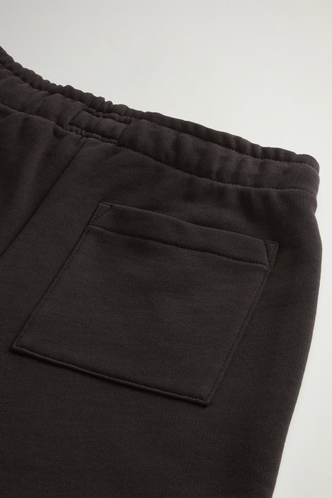 LOGO SWEATPANT Black photo 3 | Woolrich