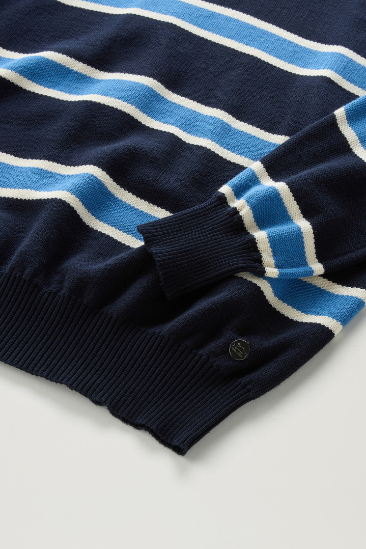 Long-Sleeved Knit Polo Multicolor photo 3 | Woolrich