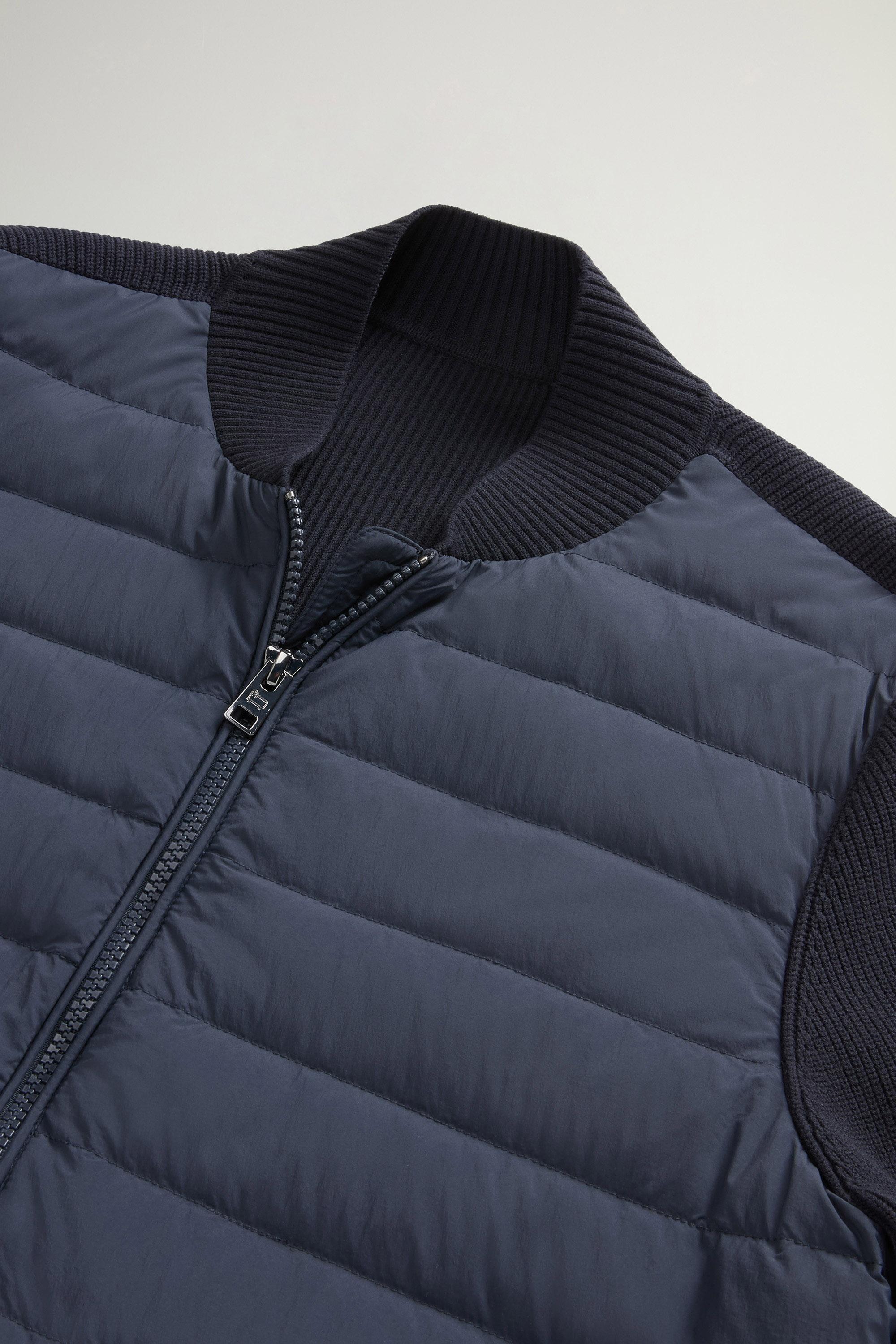 HYBRID BOMBER Blue photo 6 | Woolrich