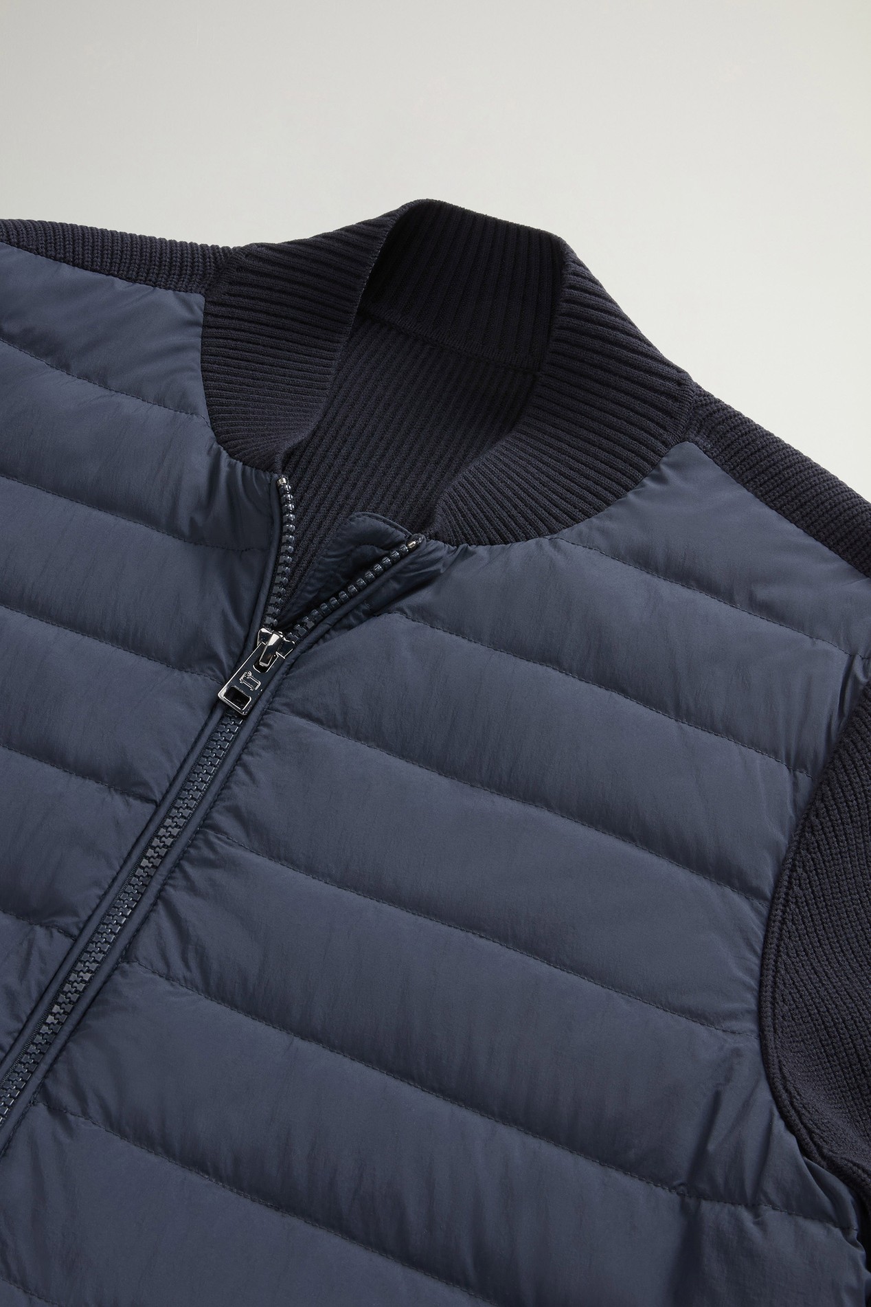 HYBRID BOMBER Blue photo 6 | Woolrich