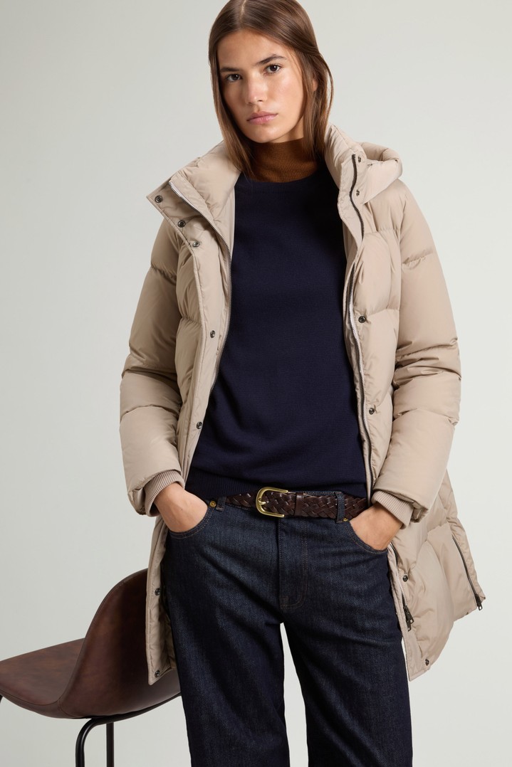 Long Kelly Down Jacket Gray photo 8 | Woolrich