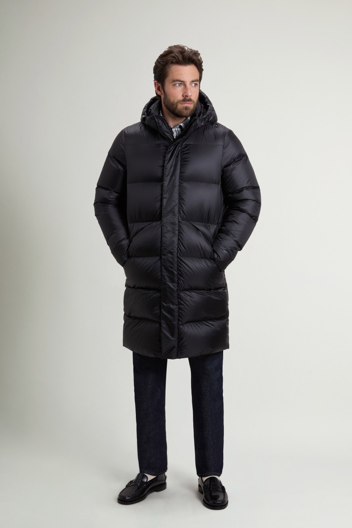 PERTEX LONG PUFFER Black photo 2 | Woolrich