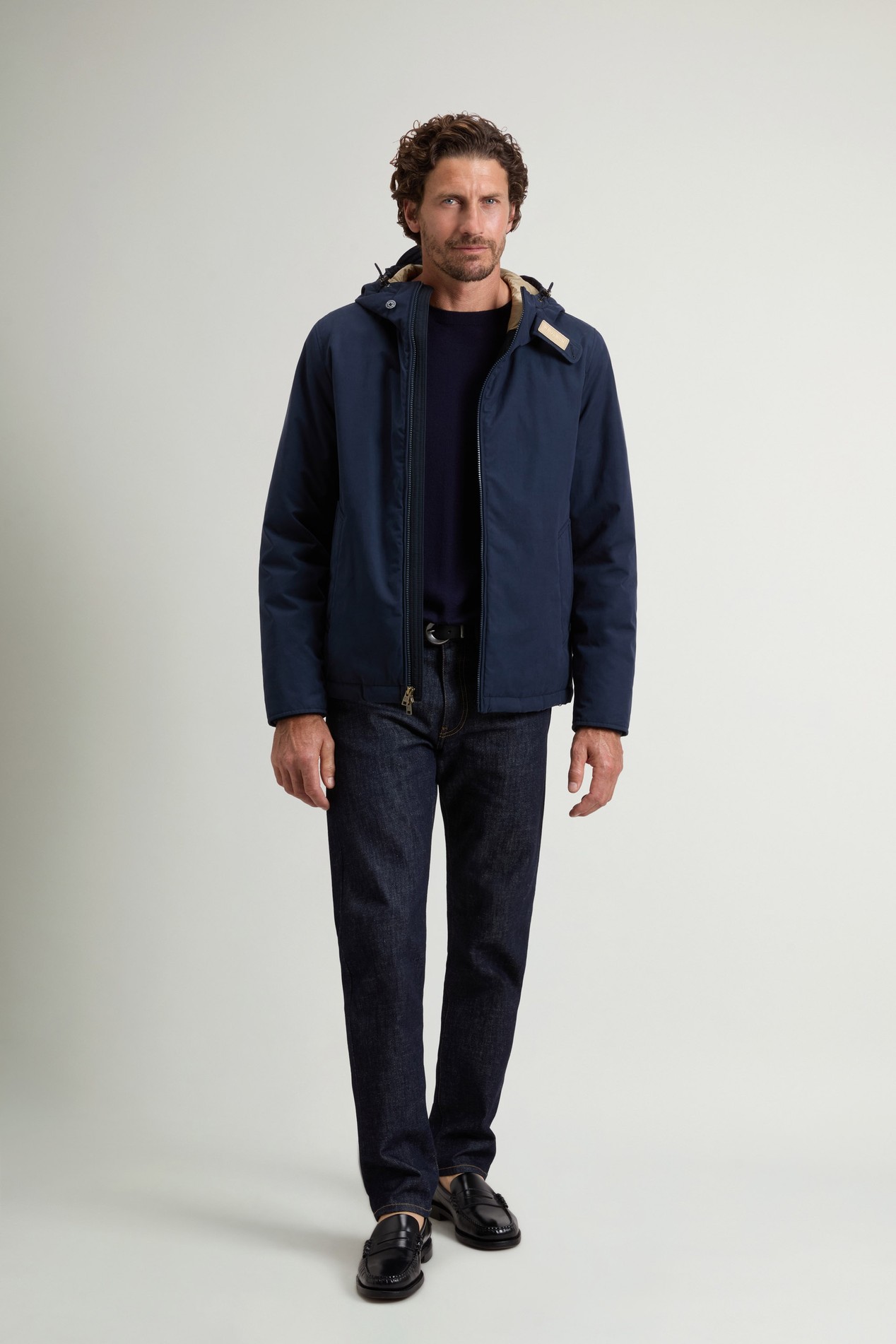 Pacific Jacket in Mountain Cloth Blue photo 2 | Woolrich