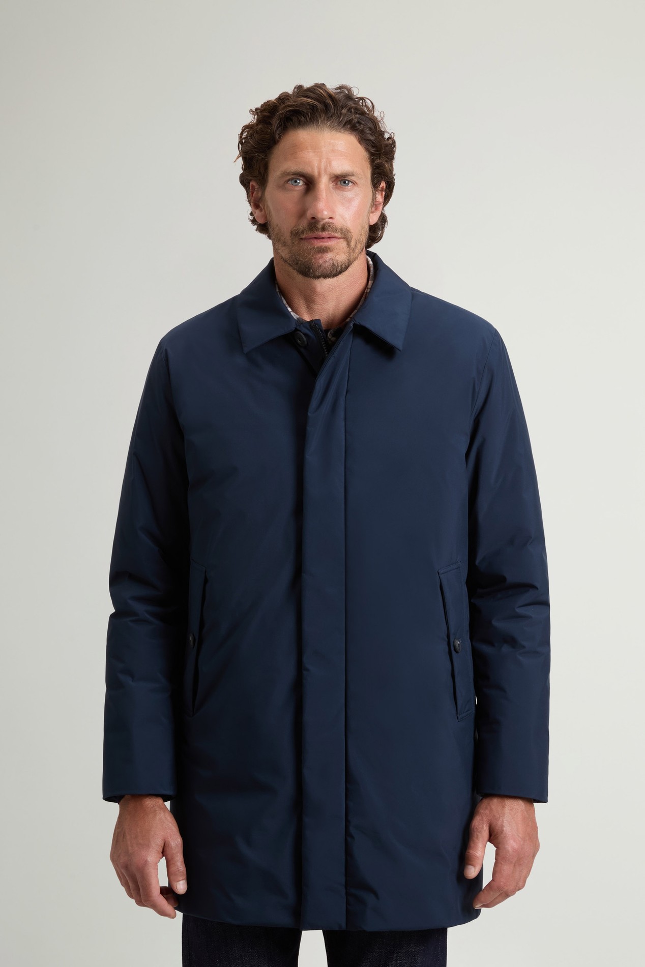 CLOUD LAMAR COAT Blue photo 1 | Woolrich