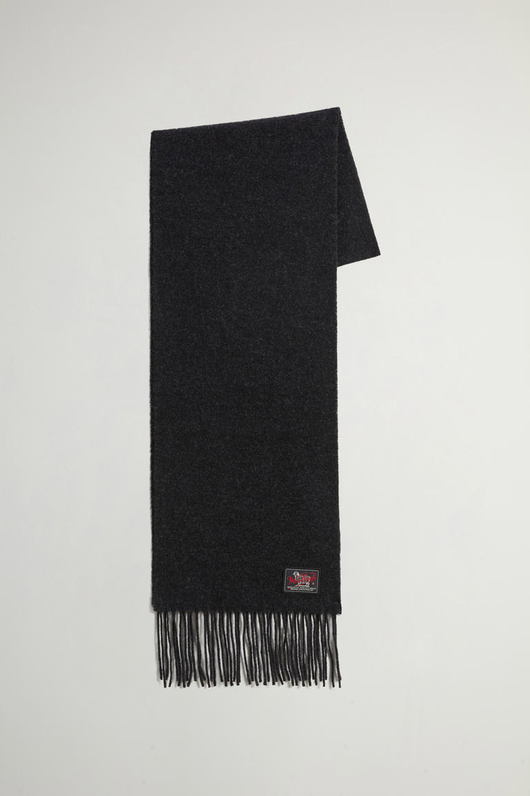 Geruite sjaal van zuivere wol Groen photo 1 | Woolrich