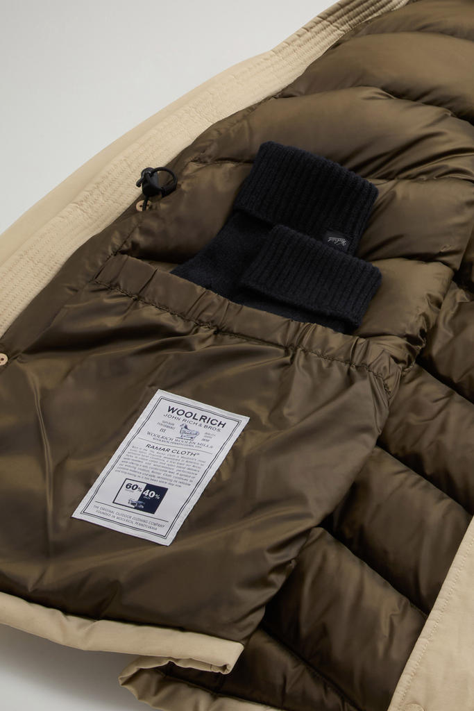 Arctic Parka Evolution in Ramar Cloth Beige photo 8 | Woolrich