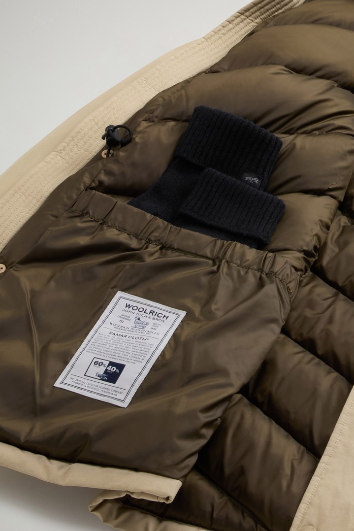Arctic Parka Evolution in Ramar Cloth Beige photo 8 | Woolrich