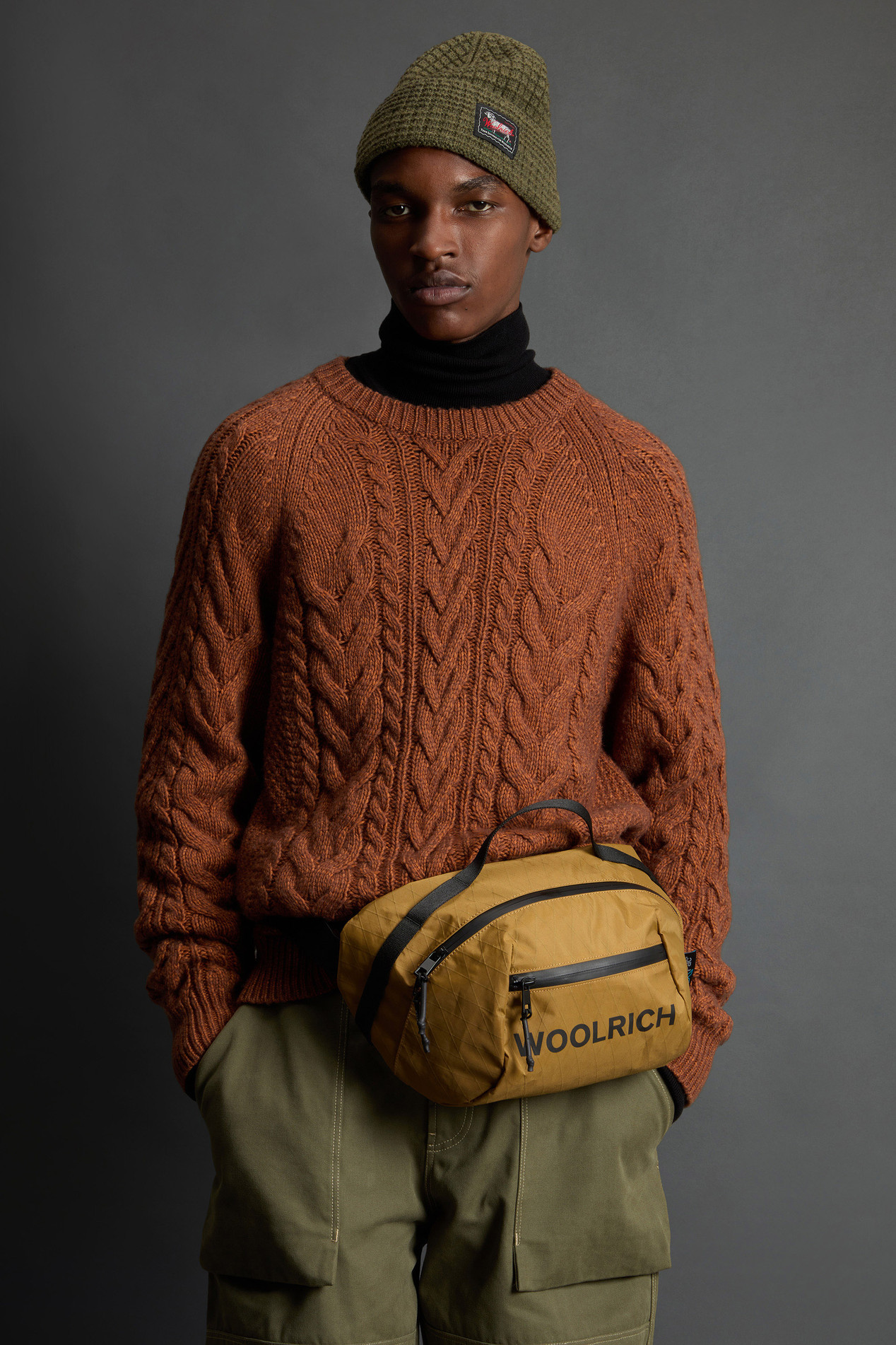 Crossbody Bag in X-PAC by Todd Snyder Brown photo 6 | Woolrich