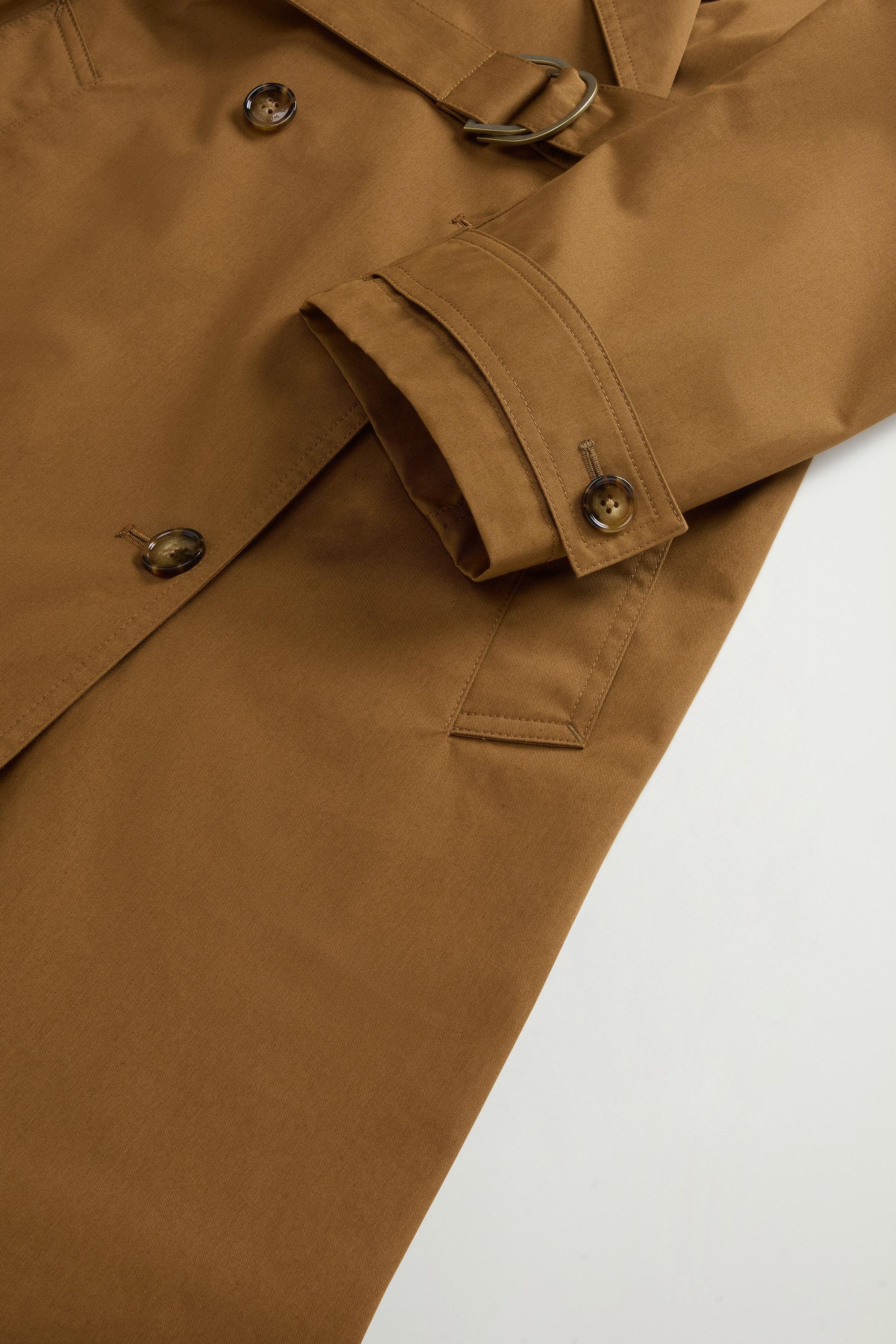 TECH COTTON TRENCH Brown photo 7 | Woolrich