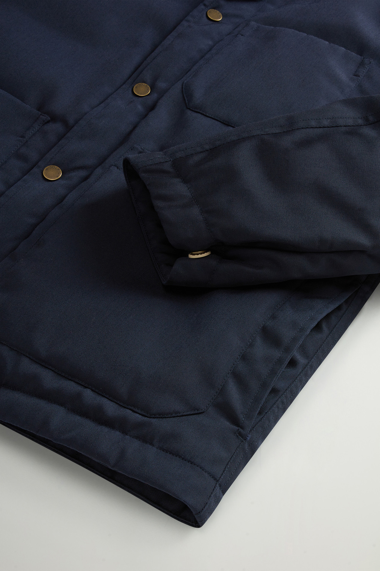 Padded Overshirt in Recycled CORDURA® Nylon Blue photo 7 | Woolrich