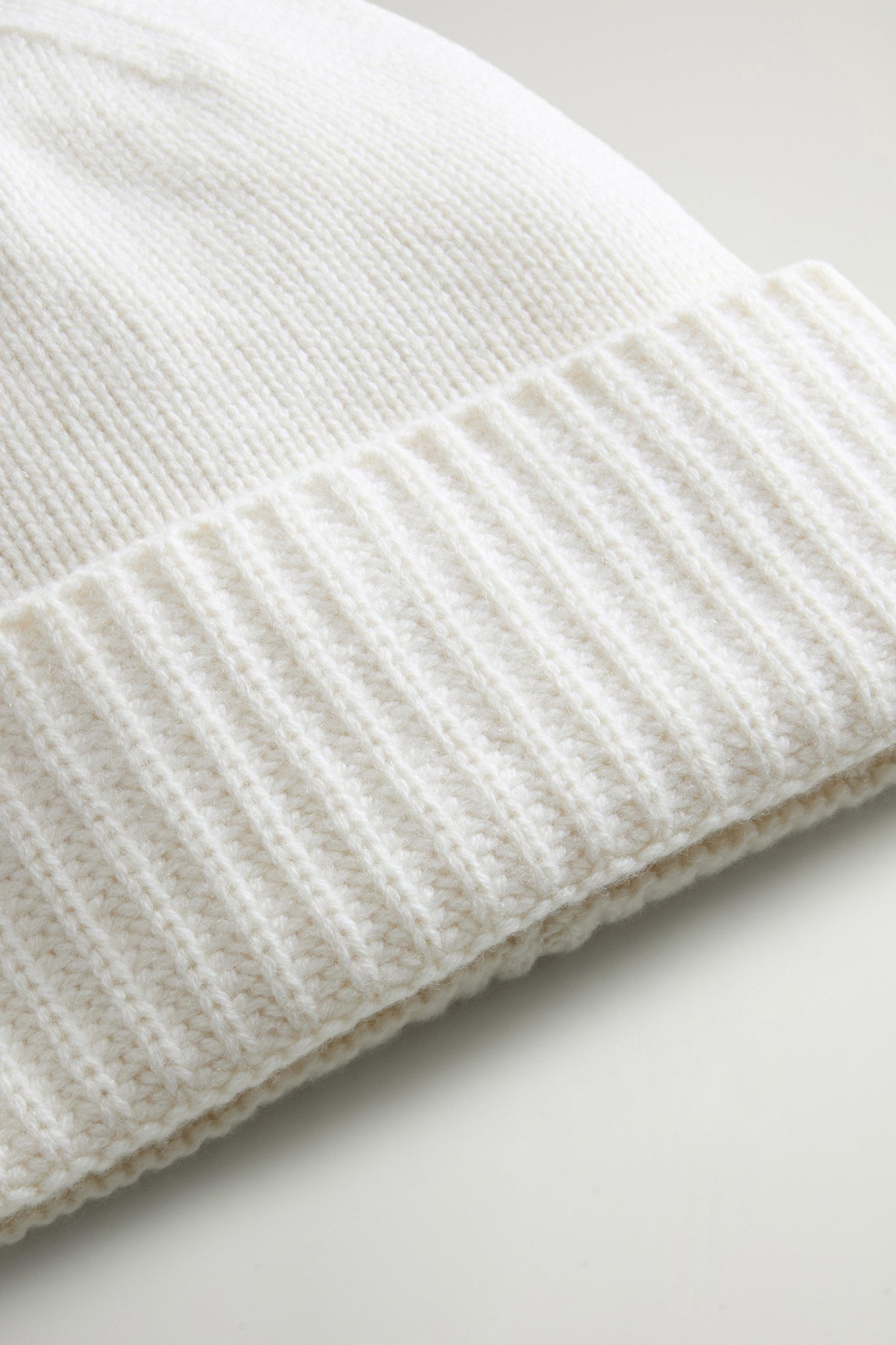 Bonnet en pur cachemire Blanc photo 3 | Woolrich